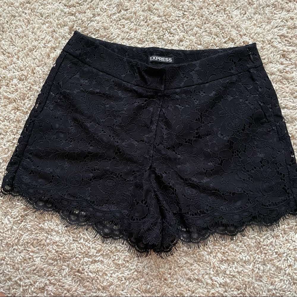 Lace shorts